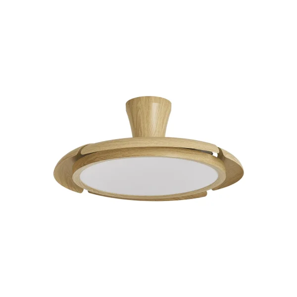 ventilador-techo-retractil-alemar-qatar-led-motor-dc-madera-clara-16016 Ventilador retráctil Alemar Qatar madera clara luz LED 49-120 cm