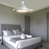 ventilador-techo-retractil-alemar-togo-mini-led-motor-dc-blanco-plata-11822 Ventilador retráctil Alemar Togo Mini blanco plata luz LED 40-91 cm