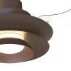 Ventilador retráctil Mantra Aconcagua Marron Luz LED 50-106 cm
