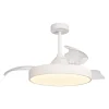 ventilador-techo-retractil-mantra-alaska-led-motor-dc-3-aspas-blanco-8752 Ventilador retráctil Mantra Alaska Blanco Luz LED 50-106 cm