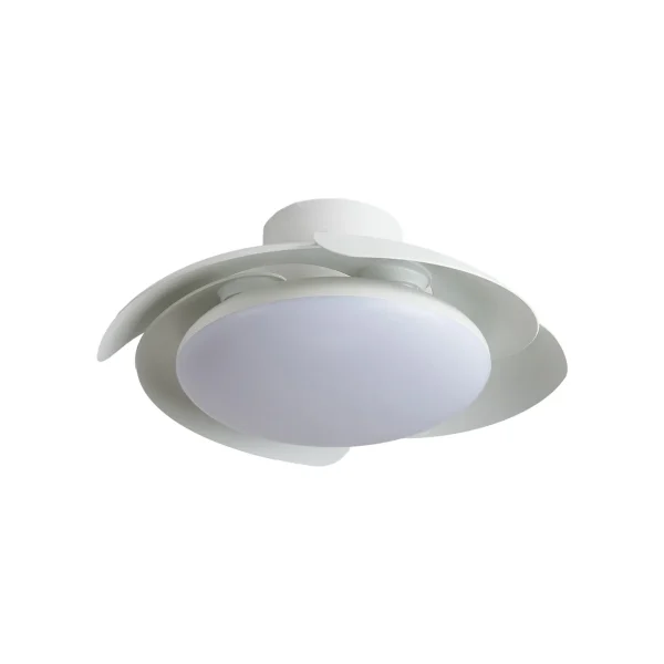 ventilador-techo-retractil-mantra-aloha-ii-led-motor-dc-blanco-9514 Ventilador retráctil Mantra Aloha II Blanco Luz LED 48,8-83 cm