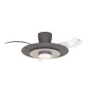Ventilador retráctil Mantra Kyoto Marron Luz LED 52-106 cm