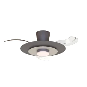 ventilador-techo-retractil-mantra-kyoto-led-motor-dc-3-aspas-marron-9517 Ventilador retráctil Mantra Kyoto Marron Luz LED 52-106 cm