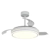 ventilador-techo-retractil-mantra-luna-m-led-motor-dc-blanco-9666 Ventilador retráctil Mantra Luna M Blanco Luz LED 49-106 cm