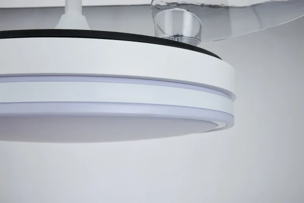 ventilador-techo-retractil-mantra-luna-s-led-motor-dc-mando-blanco-9665 Ventilador retráctil Mantra Luna S Blanco Luz LED 42-91 cm