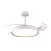 ventilador-techo-retractil-mantra-mistral-led-motor-dc-blanco-8826 Ventilador retráctil Mantra Mistral Blanco Luz LED 51,5-106 cm