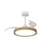 ventilador-techo-retractil-mantra-mistral-mini-led-motor-dc-blanco-madera-8830 Ventilador Mantra Mistral MINI Blanco y madera Luz LED 45-91 cm