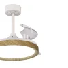 ventilador-techo-retractil-mantra-mistral-mini-led-motor-dc-mando-blanco-madera-8830 Ventilador Mantra Mistral MINI Blanco y madera Luz LED 45-91 cm