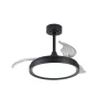 ventilador-techo-retractil-mantra-mistral-mini-led-motor-dc-negro-8831 Ventilador retráctil Mantra Mistral MINI Negro Luz LED 45-91 cm