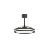 ventilador-techo-retractil-mantra-north-led-motor-dc-3-aspas-negro-8730 Ventilador retráctil Mantra North Negro Luz LED 43-91 cm