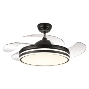 ventilador-techo-retractil-mimax-lighting-calima-l-led-motor-dc-4-aspas-negro Ventilador retráctil Mimax Calima L negro LED 50-108 cm