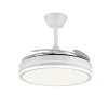 Ventilador retráctil P&B Ambra L blanco LED 50-108 cm
