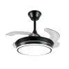 ventilador-techo-retractil-p&b-ambra-s-led-motor-dc-4-aspas-negro-pb80514 Ventilador retráctil P&B Ambra S negro LED 40-92 cm