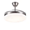 Ventilador retráctil P&B Chloe L níquel LED 50-108 cm