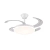 Ventilador retráctil P&B Chloe S blanco LED 40-92 cm