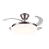 Ventilador retráctil P&B Chloe S níquel LED 40-92 cm