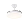 Ventilador retráctil P&B Chloe S blanco LED 40-92 cm