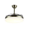 Ventilador retráctil P&B Isabella L cuero LED 50-108 cm
