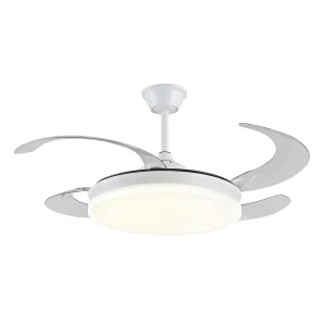 ventilador-techo-retractil-p&b-isabella-xl-led-motor-dc-4-aspas-blanco-pb90411 Ventilador retráctil P&B Isabella XL blanco LED 50-122 cm