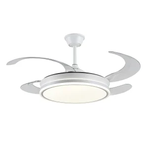 ventilador-techo-retractil-pb-lighting-ambra-xl-blanco-con-luz Ventilador retráctil P&B Ambra XL blanco LED 50-122 cm