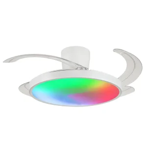 ventilador-techo-retractil-p&b-melody-l-tubo-led-rgb-motor-dc-4-aspas-blanco-pb40345 Ventilador retráctil P&B Melody L Base blanco RGB 48-108 cm
