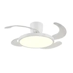 Ventilador retráctil P&B Melody S blanco LED 41-92 cm