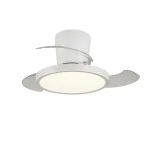 Ventilador retráctil P&B Melody XS Base blanco LED 30-68 cm
