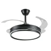 ventilador-techo-retractil-p&b-selina-l-led-motor-dc-4-aspas-negro-pb70224 Ventilador retráctil P&B Selina L negro LED 50-108 cm