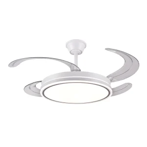ventilador-techo-retractil-p&b-stella-xl-led-motor-dc-4-aspas-blanco-pb70611 Ventilador retráctil P&B Stella XL blanco luz Led