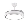 Ventilador retráctil P&B Stella XL blanco LED 50-122 cm