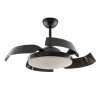 ventilador-techo-retractil-schuller-enzo-led-motor-dc-3-aspas-negro-196536 Ventilador retráctil schuller Enzo negro luz LED 53-106 cm