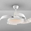Ventilador retráctil schuller Enzo blanco LED 53-106 cm