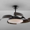 ventilador-techo-retractil-schuller-enzo-led-motor-dc-negro-196536 Ventilador retráctil schuller Enzo negro luz LED 53-106 cm