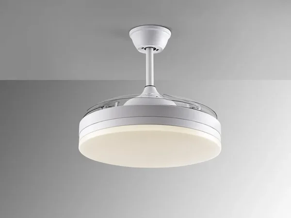 Ventilador retráctil schuller Vento blanco LED 50-100 cm