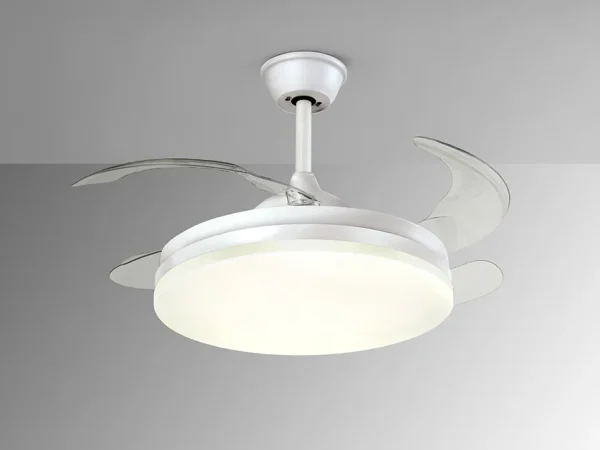 Ventilador retráctil schuller Vento blanco LED 50-100 cm