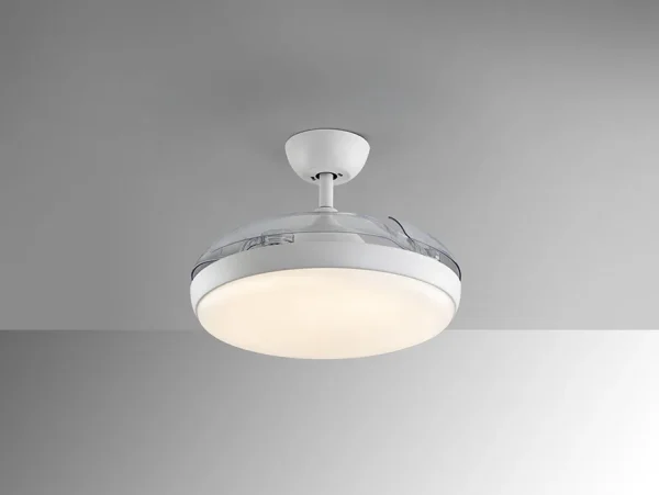 ventilador-techo-retractil-schuller-venturi-led-motor-dc-blanco-169523 Ventilador retráctil schuller Venturi blanco LED 50-106 cm