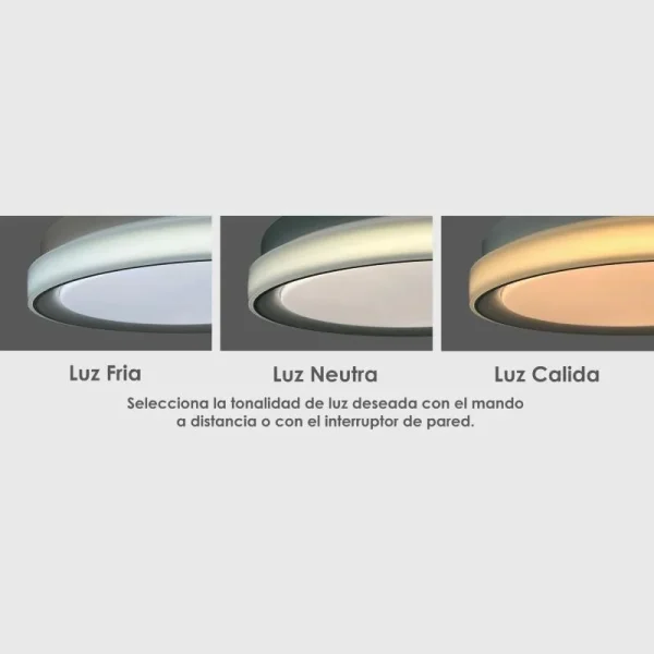 Ventilador de techo retráctil Sunaca Linares blanco LED 51-112 cm