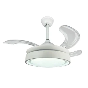 ventilador-techo-retractil-sunaca-malaga-led-mando-motor-dc-bajo-consumo-blanco-mini Ventilador de techo retráctil Sunaca Malaga Mini blanco LED 41,5-92 cm