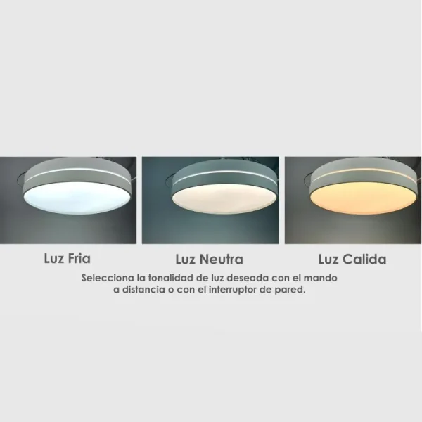 ventilador-techo-retractil-sunaca-moralla-led-motor-dc-mando-niquel-satinado Ventilador de techo retráctil Sunaca Moralla níquel LED 49-108 cm