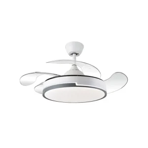 ventilador-techo-retractil-sunaca-norte-led-motor-dc-blanco Ventilador de techo retráctil Sunaca Norte blanco LED 49-108 cm
