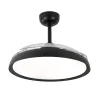 ventilador-techo-retractil-zioneled-kant-led-motor-dc-negro-vt-kant-nm Ventilador retráctil Zioneled Kant negro luz LED 55-107 cm