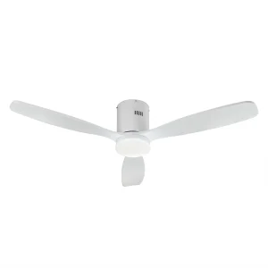 ventilador-techo-schuller-siroco-led-motor-dc-3-aspas-madera-329583d Ventilador de techo schuller Siroco blanco LED 132 cm