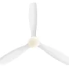 Ventilador de techo schuller Siroco blanco LED 132 cm