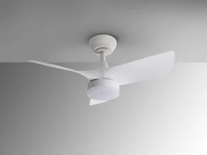 Ventilador de techo Schuller Tropic blanco led