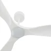 Ventilador de techo Sulion Carla 1 blanco motor DC luz LED con mando