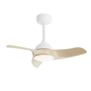 Ventilador de techo Sulion Diehl S blanco Madera