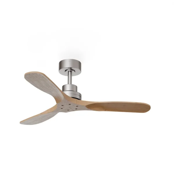 ventilador-techo-sulion-nati-m-niquel-aspa-madera Ventilador techo de exterior Nati m niquel aspas madera