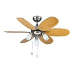 Ventilador de techo Tones Sulion níquel 92 cm
