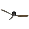 ventilador-techo-sunaca-cabria-led-motor-dc-3-aspas-madera-oscura Ventilador de techo Sunaca Cabria negro madera luz LED 128 cm