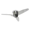 Ventilador de techo Sunaca Himilce níquel transparente LED 105 cm